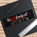 Tesla Family™ Community Bumper Sticker – Connect. Share. Inspire.